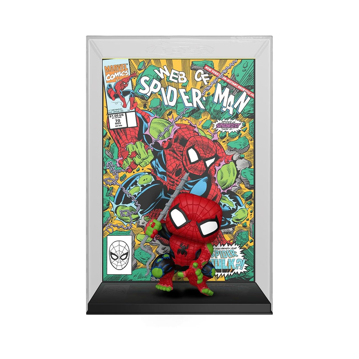 Available in India, order your Funko Pop! Comic Cover: Marvel - Spider-Man today. Enhance your collection with this unique piece!