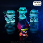 Exclusive Funko Pop! figures of Teenage Mutant Ninja Turtles in vibrant colors, showcasing whimsical designs. Premium import!