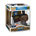 100% authentic Funko POP! Deluxe featuring Shaquille O'Neal with a basketball backboard, Orlando Magic details.