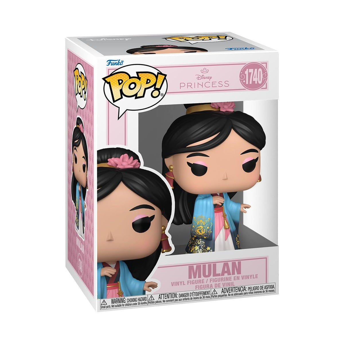 This authentic Funko Pop! features Mulan from Disney in vibrant vinyl, perfect for collecting or gifting. 100% Genuine product.