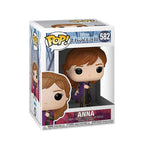 100% genuine Funko POP! figure of Anna from Disney's Frozen 2, beautifully detailed in vibrant colors, perfect for collectors.
