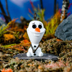 Authentic Funko POP! of Olaf from Disney's Frozen 2, featuring a cheerful pose amidst a vibrant, natural setting.