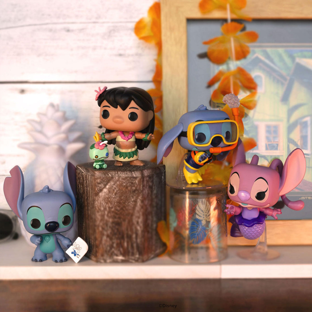 Funko POP! Snork figure with vibrant colors, features Stitch, Lilo, and friends; perfect for Disney collectors. Verified by CuratCart.