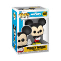 100% genuine Funko POP! Mickey Mouse figure from Disney's Mickey and Friends series, featuring iconic design.