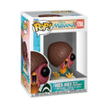 Authentic Funko POP! vinyl figure of Hei Hei from Disney's Moana, featuring vibrant details in a window box.