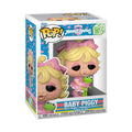 Authentic Funko Pop! collectible of Baby Piggy from Muppet Babies, featuring her with Kermit, in vibrant packaging.