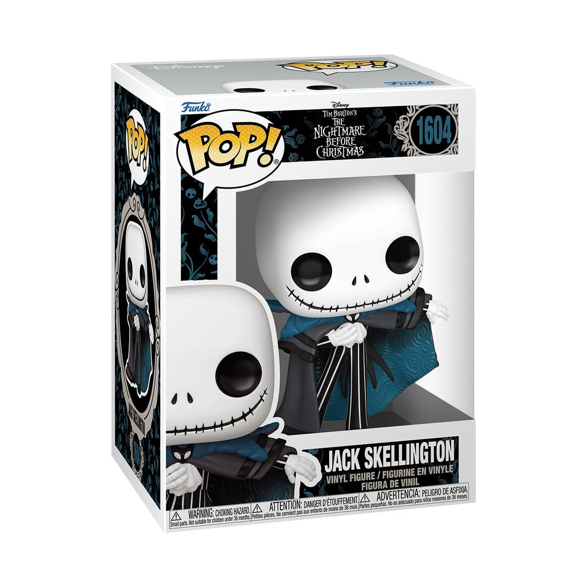 100% Genuine Jack Skellington Funko POP! figure from Disney's The Nightmare Before Christmas, beautifully designed for collectors.