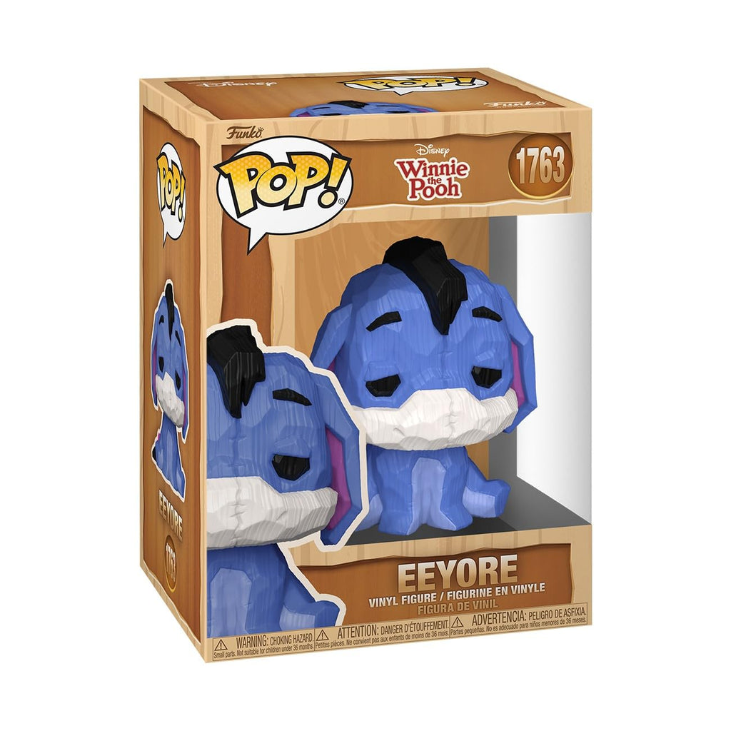 Discover this 100% genuine Funko POP! Eeyore figure from Disney's Winnie the Pooh, crafted in vibrant vinyl.