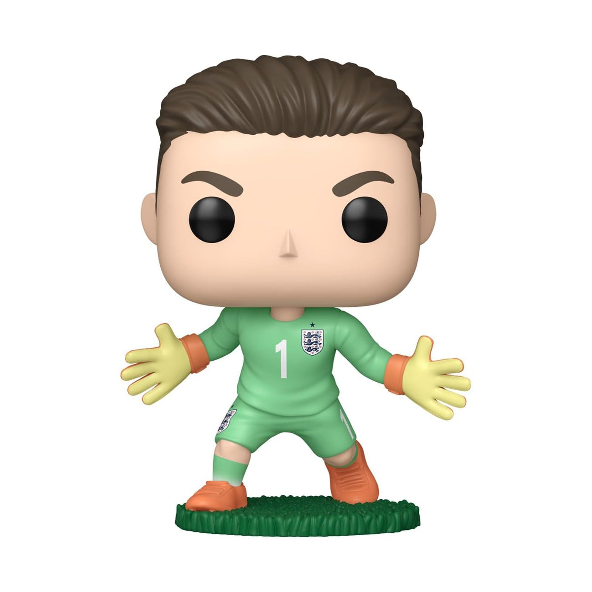 Collectible Funko POP! figure of England goalkeeper Jordan Pickford, available for order online in India. A must-have for fans!
