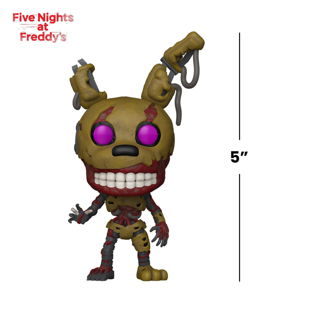Premium imported Funko POP! figure from Five Nights at Freddy's, featuring a spooky character with vibrant details.