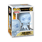 100% Genuine Funko POP! vinyl figure of Sub-Zero from Mortal Kombat 11, featuring detailed icy blue design.