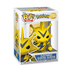 Authentic Funko Pop! Games Electabuzz figure from Pokemon, featuring vibrant yellow and black colors in collectible packaging.