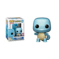 100% genuine Funko POP! figure of Squirtle from Pokemon, featuring vibrant colors and iconic design, perfect for collectors.