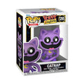 Authentic Funko POP! vinyl figure of Catnap from Poppy Playtime, featuring a cute purple design in box packaging.