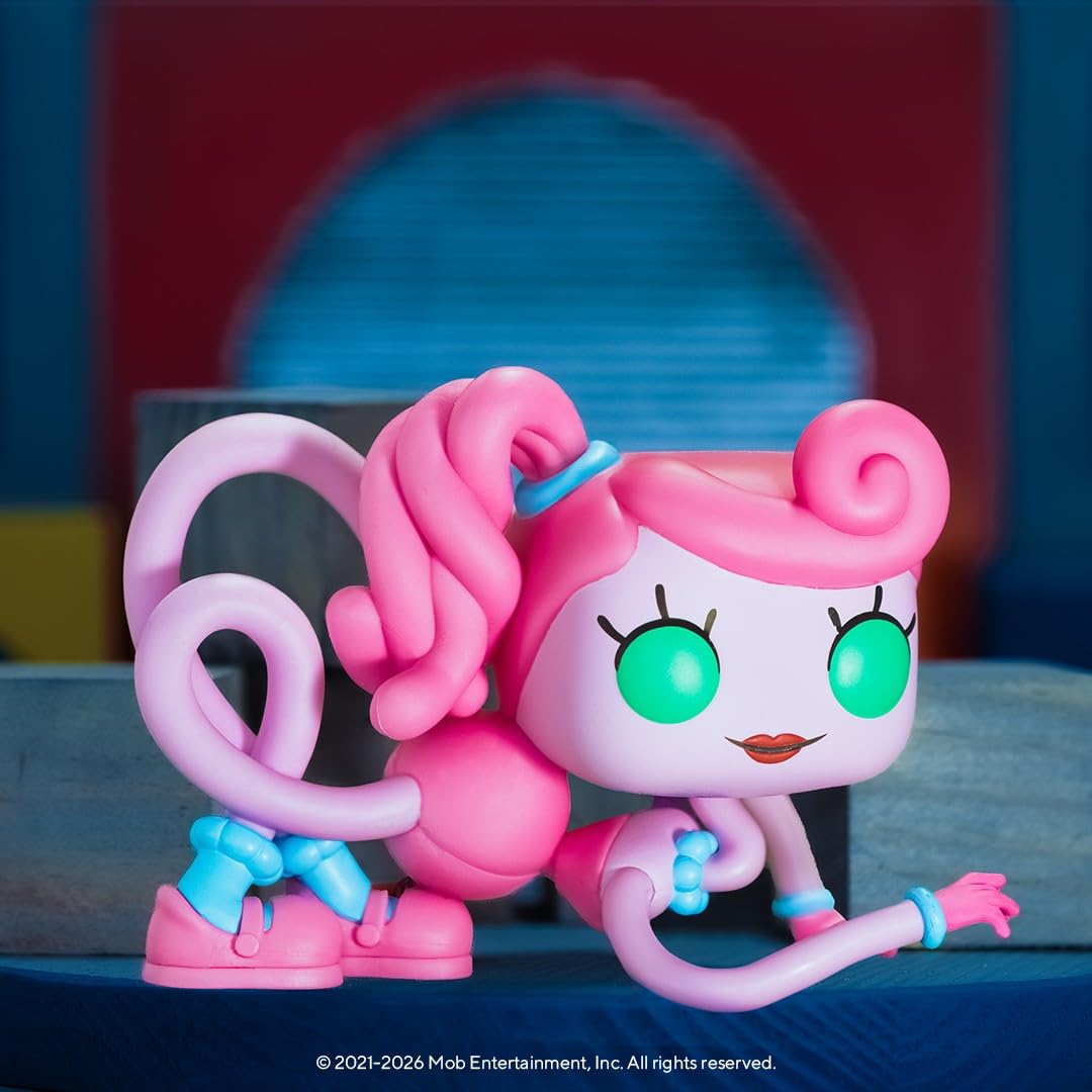 Premium imported Funko Pop! figure of Mommy from Poppy Playtime, featuring vibrant colors and unique design.