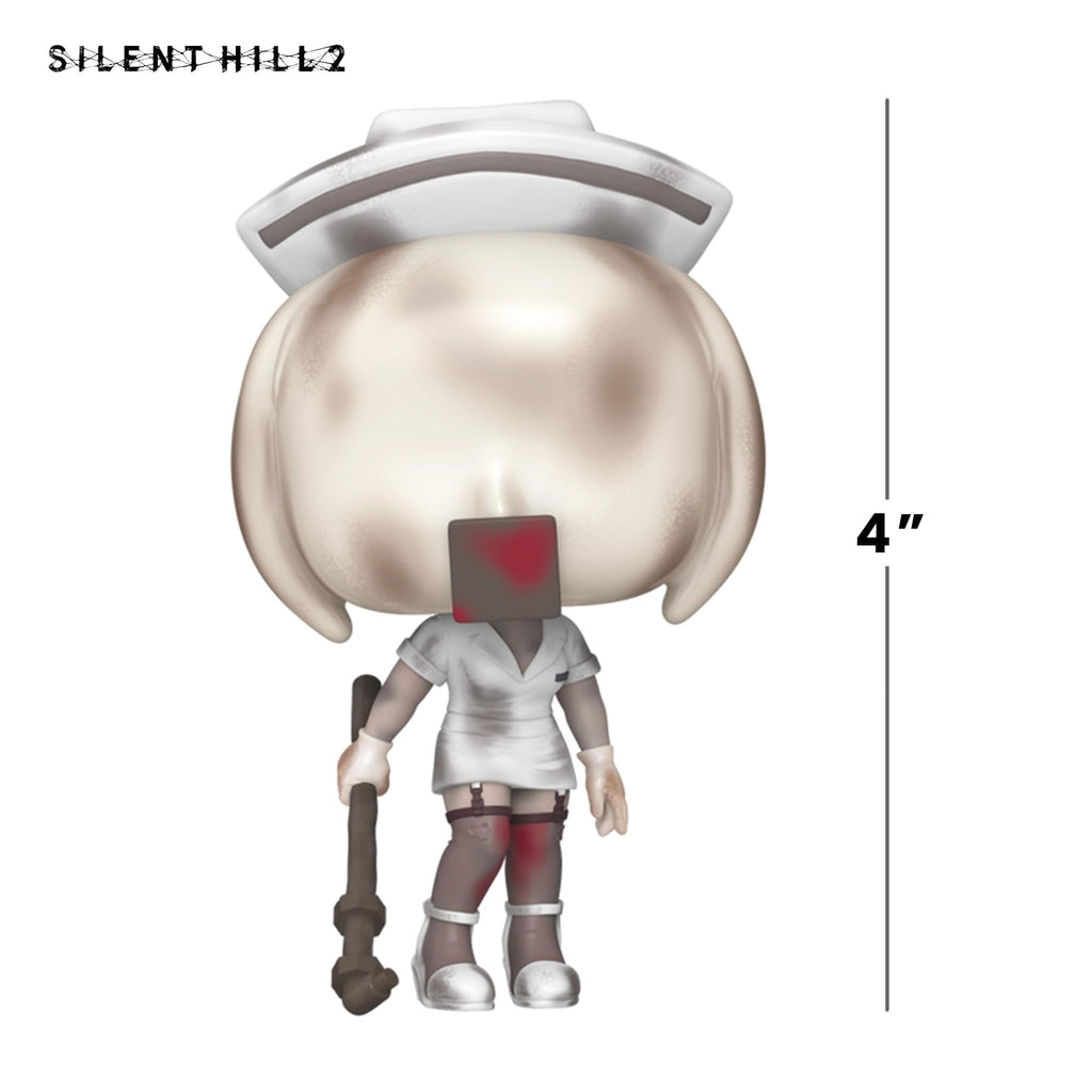 Premium imported Funko POP! of Nurse from Silent Hill, featuring iconic outfit and details, standing 4 inches tall.