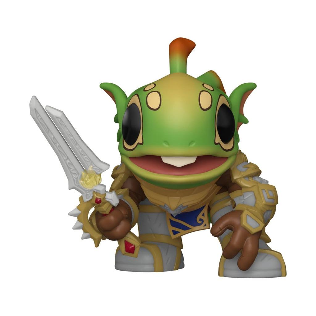 Funko POP! Games: World of Warcraft - Fi figure features a green goblin with sword. Order online, available in India.