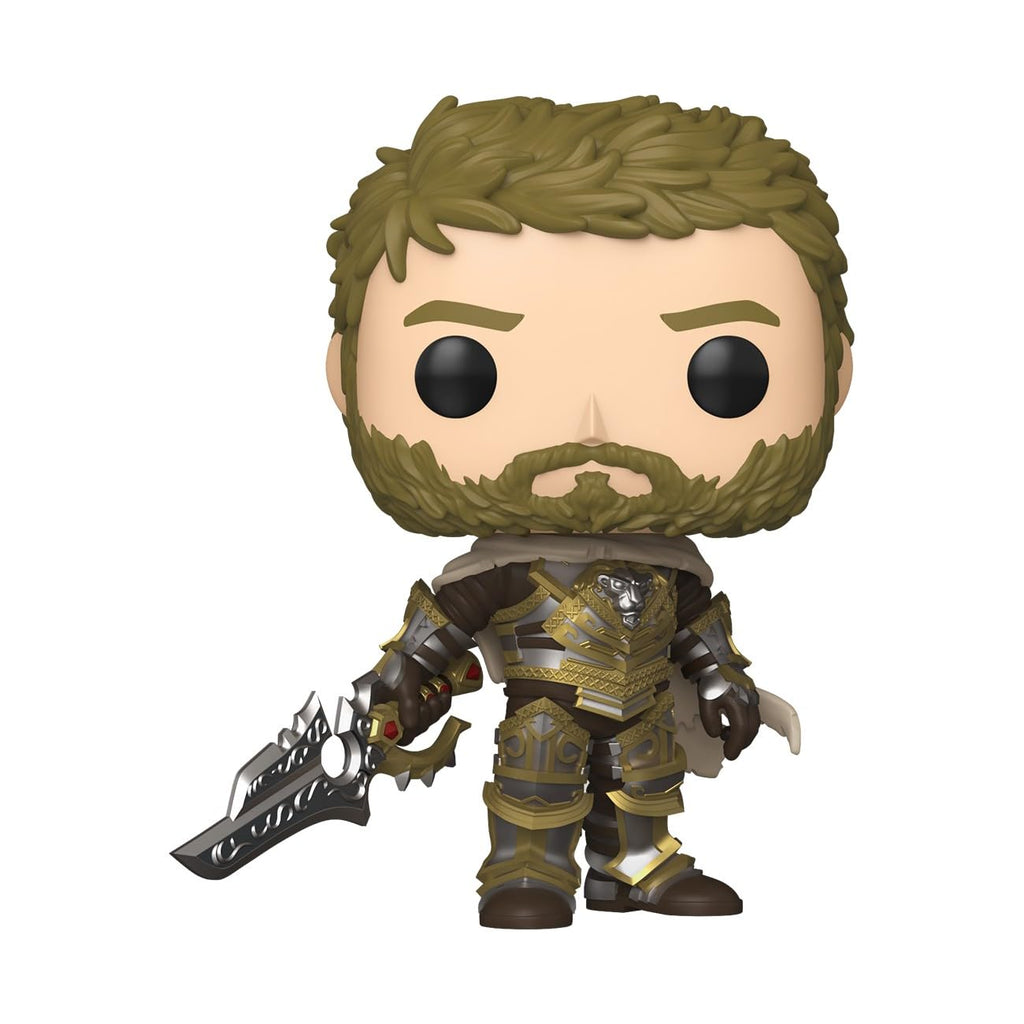 Funko POP! Games figure from World of Warcraft, featuring a character with a sword. Available for order online.