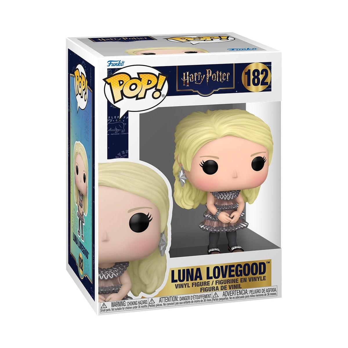 This authentic Funko Pop! figure features Luna Lovegood in her iconic outfit, perfect for collectors and Harry Potter fans.