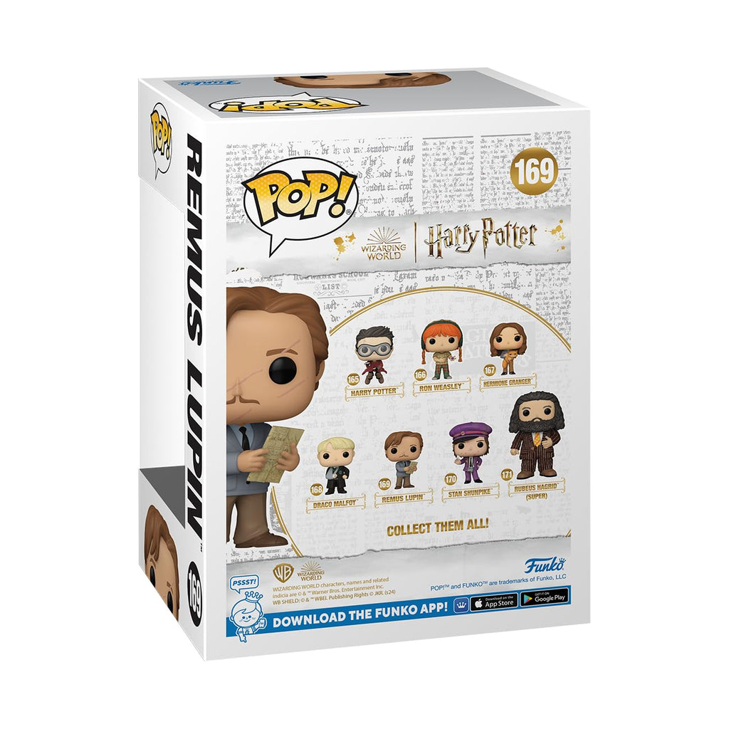 Premium imported Funko POP! figure of Remus Lupin from Harry Potter, featuring collectible details. Ideal for fans!