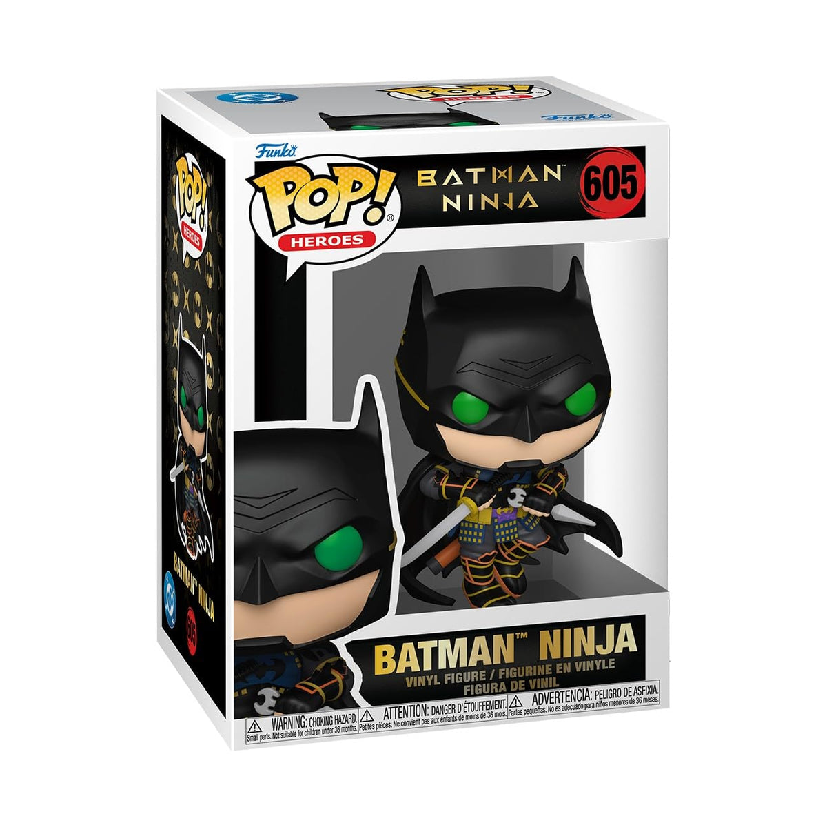 Authentic Funko POP! Batman Ninja figure, showcasing detailed design with vibrant colors. Perfect for DC Comics collectors!