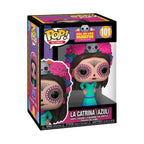 Authentic Funko POP! La Catrina collectible from Dia De Los Muertos, featuring vibrant colors and floral details.