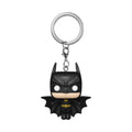 Authentic Funko POP! Keychain featuring Batman in a classic design, perfect for superhero fans. 100% Genuine collectible.
