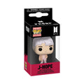 100% genuine Funko POP! Keychain featuring BTS's J-Hope in stylish attire, packaged in a vibrant box.