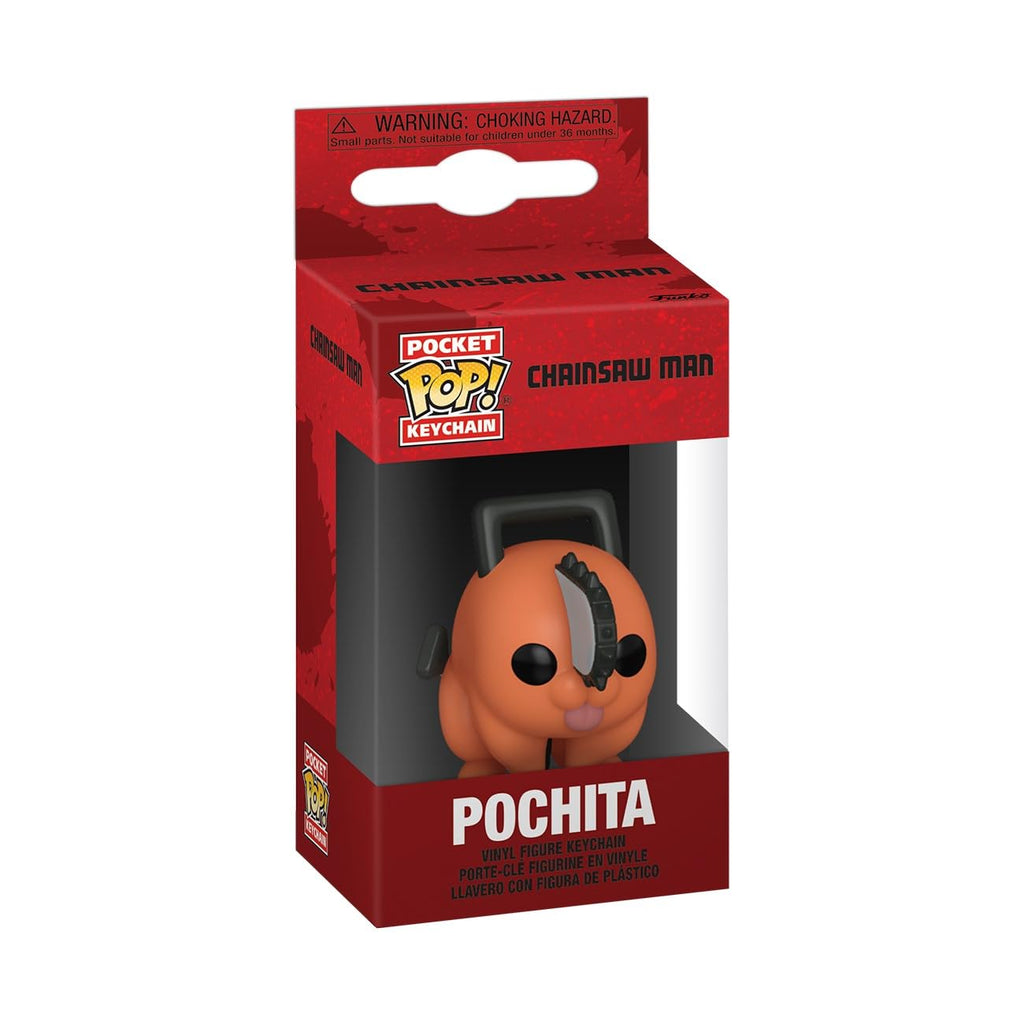 Pochita Funko POP! Keychain from Chainsaw Man. Order online today! Available in India. Great for fans and collectors.