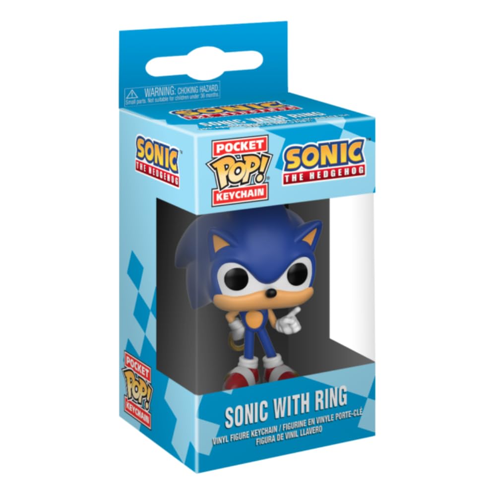 Sonic the Hedgehog Funko POP! Keychain in box. Available online for quick order. Perfect for fans and collectors.