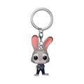 100% Genuine Funko POP! Keychain featuring Judy Hopps from Zootopia 2, an adorable, detailed miniature figure.