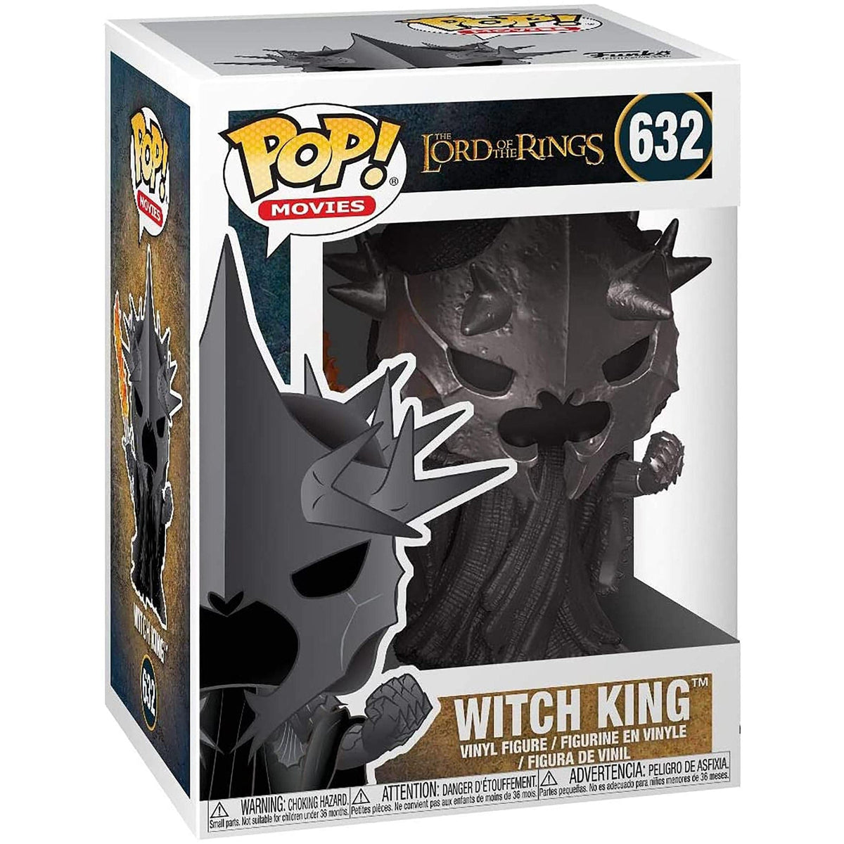Premium imported Funko POP! figure of the Witch King from Lord of the Rings, showcasing intricate details in vinyl.