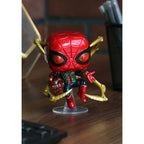 Premium imported Funko POP! figure of Spider-Man from Avengers Endgame, featuring vibrant colors and detailed design.