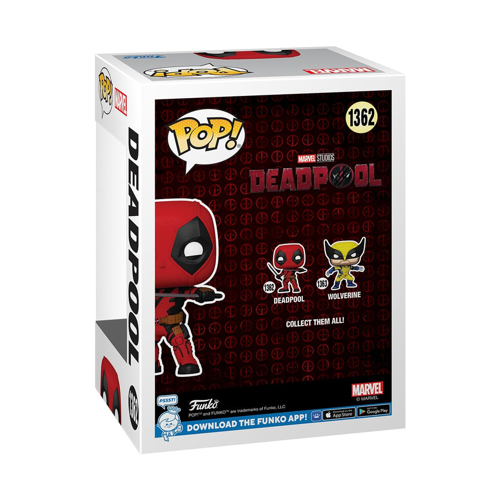 Premium imported Funko POP! featuring Deadpool and Wolverine. Perfect for Marvel collectors and fans alike.