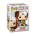 Authentic Funko POP! Marvel figure of Rogue from HoliDivas collection, featuring vibrant colors and detailed design.
