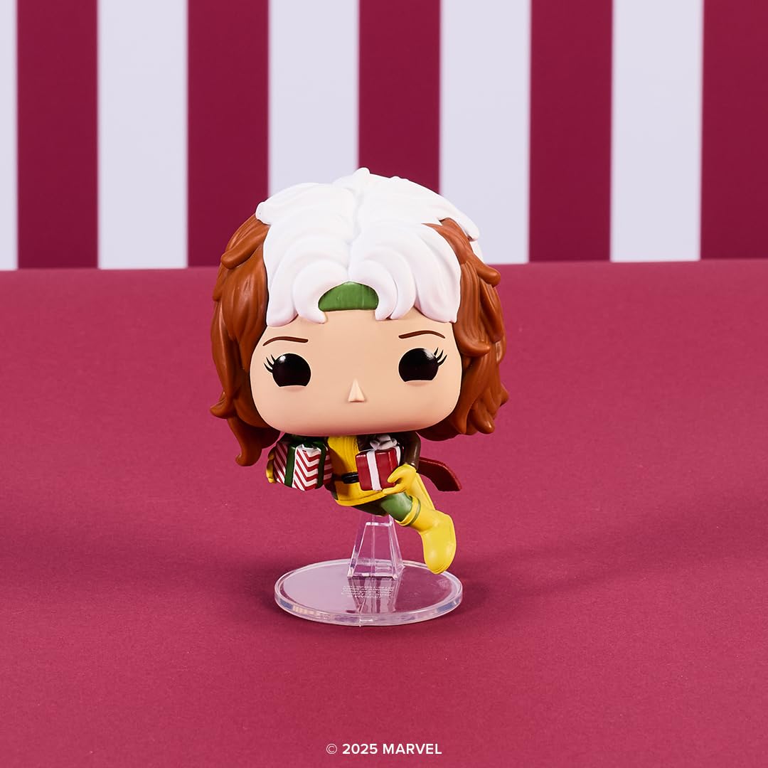 Premium imported Funko Pop! Marvel HoliDivas Rogue figure in vibrant colors, perfect for collectors and fans.