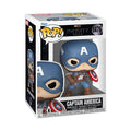 100% genuine Funko Pop figure of Captain America from Marvel's Infinity Saga. Ideal for collectors and fans alike.