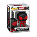 100% genuine Funko POP! Marvel Kaine Parker figure. Features bold red and black design in window box packaging.