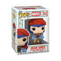 Authentic Funko POP! Marvel Jean Grey figure with vibrant colors, perfect for X-Men fans and collectors.