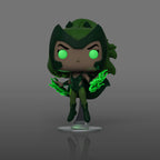 Premium imported Funko POP! of X-Men's Polaris, featuring glow-in-the-dark accents and intricate detailing.