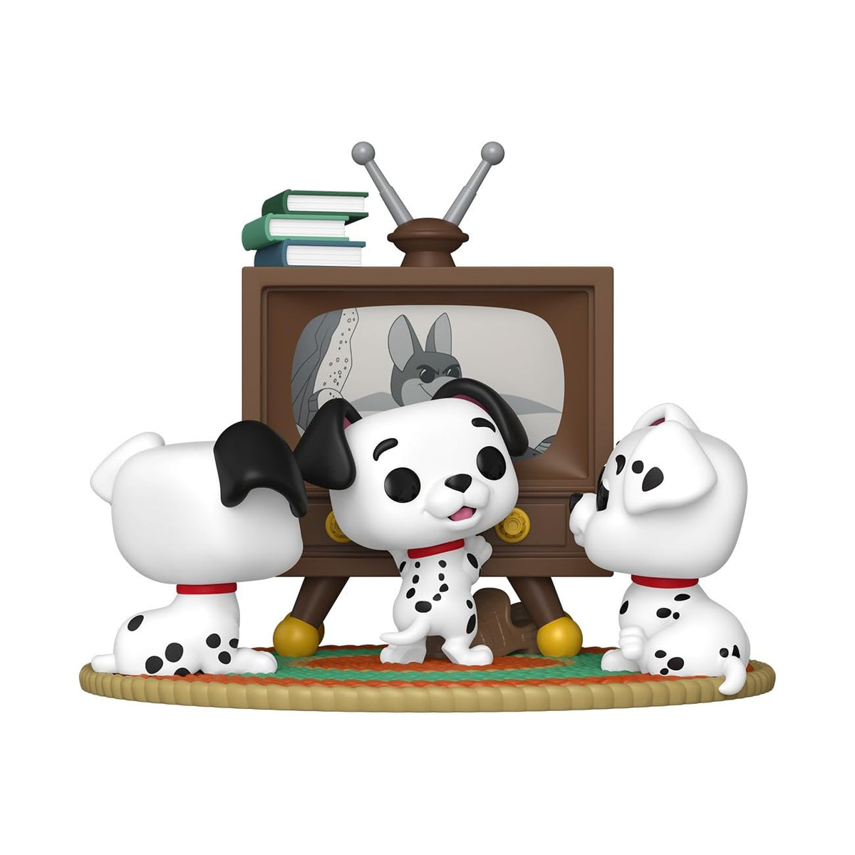 Funko POP! Moments 101 Dalmatians - Pup features adorable puppies enjoying their favorite show. Available to order online!