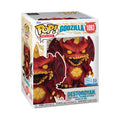 Authentic Funko POP! Movies Destoroyah figure from Godzilla, featuring vibrant colors and detailed design in box.