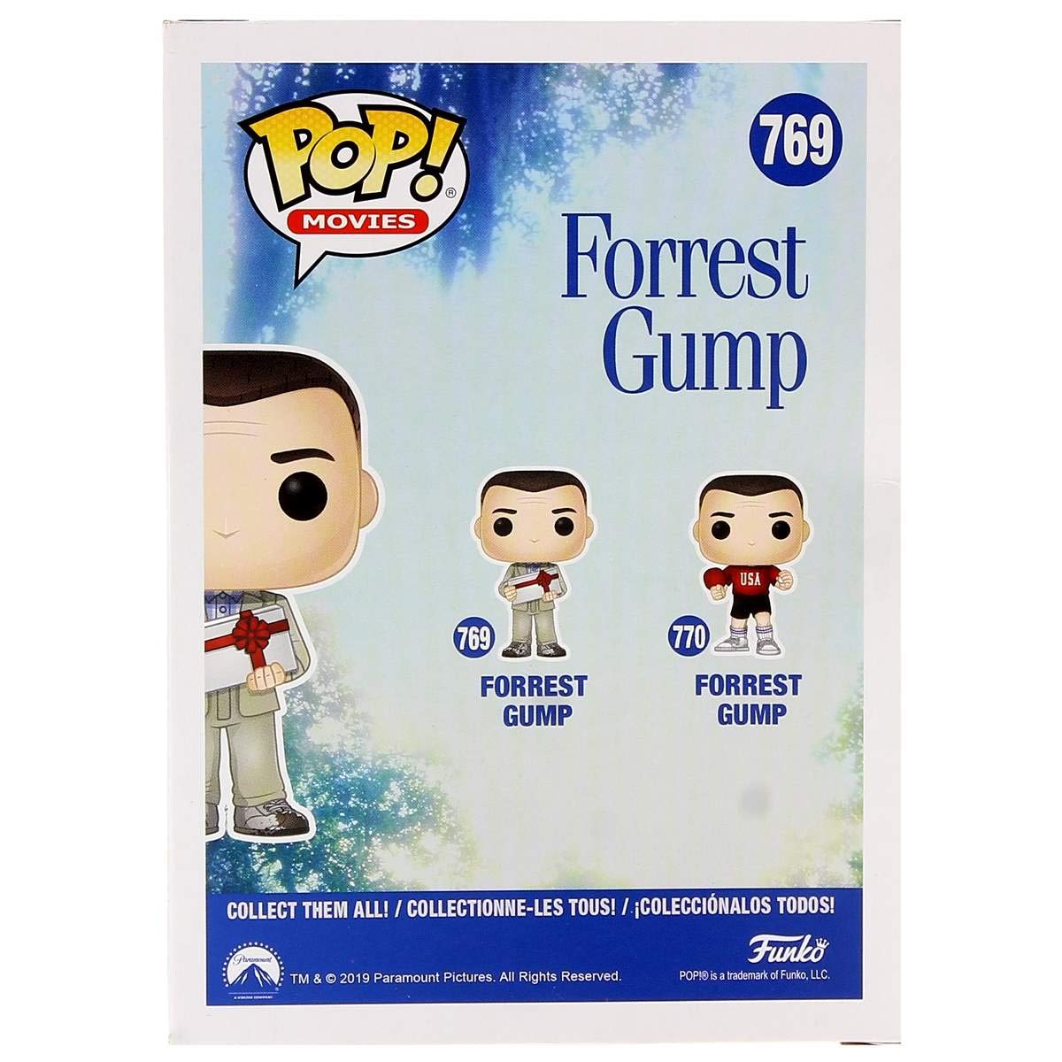 Collectible Funko POP! Movies figure of Forrest Gump, premium imported item, perfect for fans and collectors.
