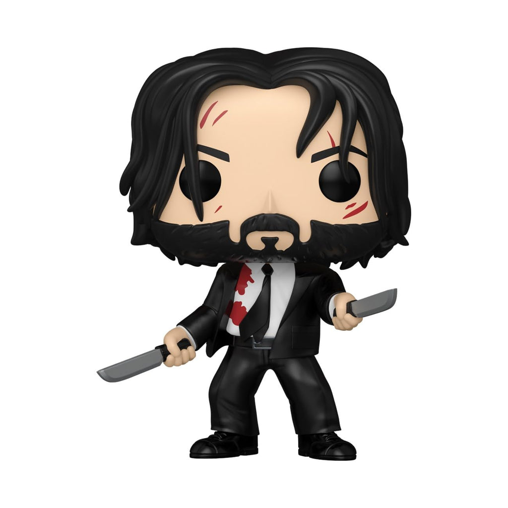 This John Wick Funko POP! figure features the iconic character with knives, perfect for collectors. Order online today!