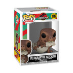 Explore the authentic Funko POP! Velociraptor Hatchling from Jurassic Park, featuring vibrant details and iconic design.