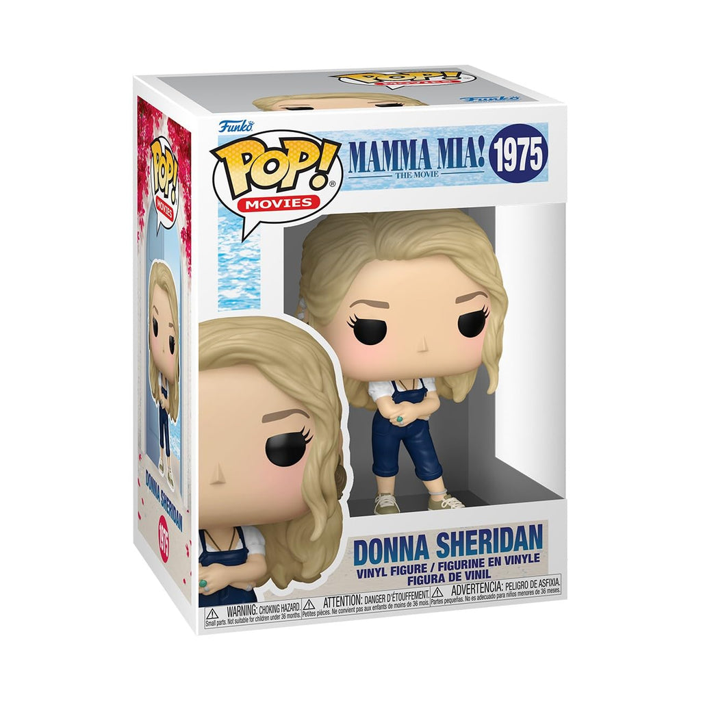 100% genuine Funko POP! vinyl figure of Donna Sheridan from Mamma Mia. Perfect for collectors and fans alike.