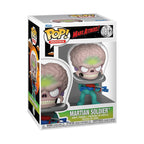 Authentic Funko POP! figurine of Martian Soldier from Mars Attacks. 100% genuine collectible with vibrant colors.
