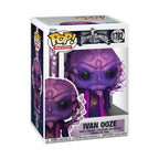 Authentic Funko POP! figure of Ivan Ooze from Mighty Morphin Power Rangers movie, vibrant purple design, collectible vinyl.