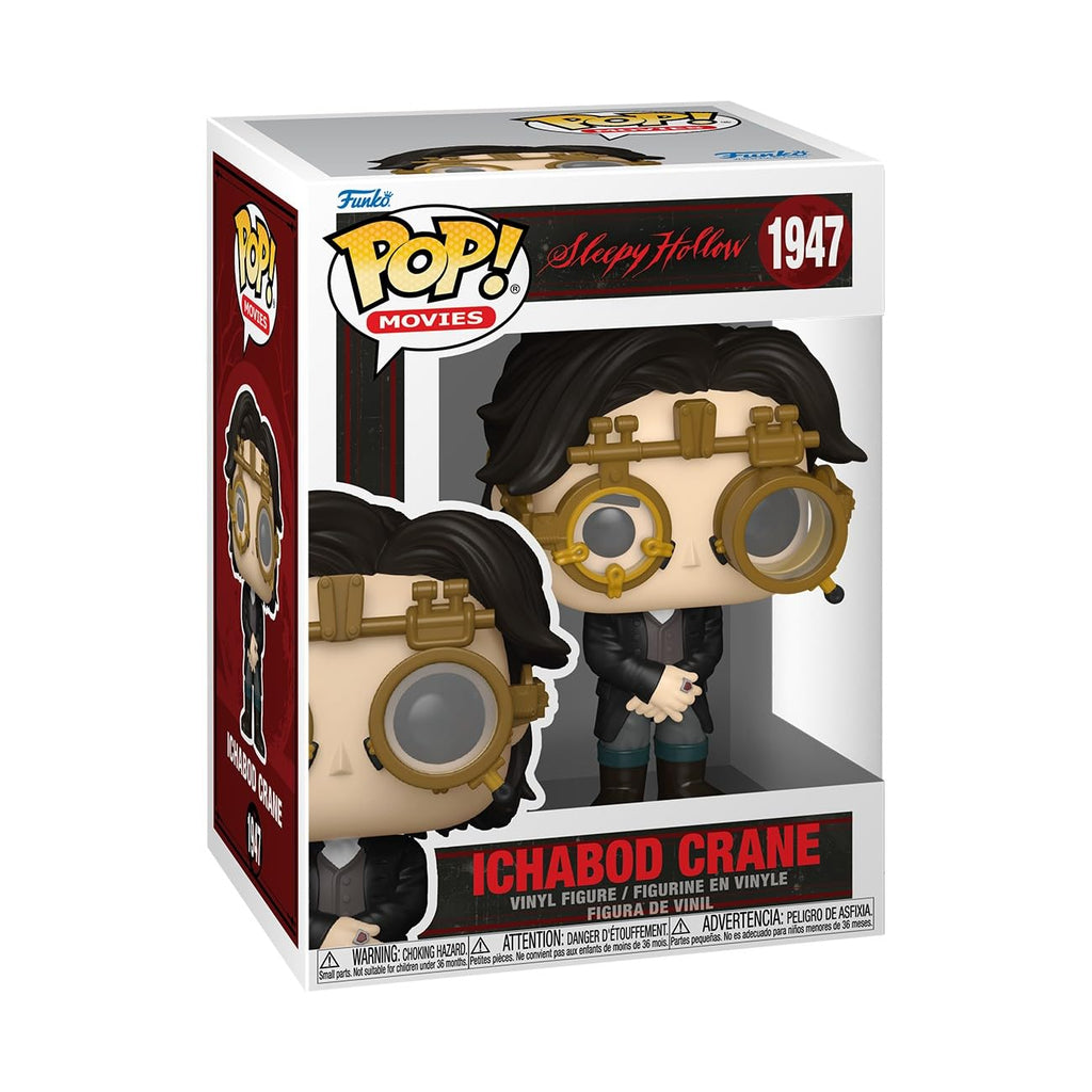 100% genuine Ichabod Crane Funko POP! figure from Sleepy Hollow. Perfect for collectors and fans of the movie.