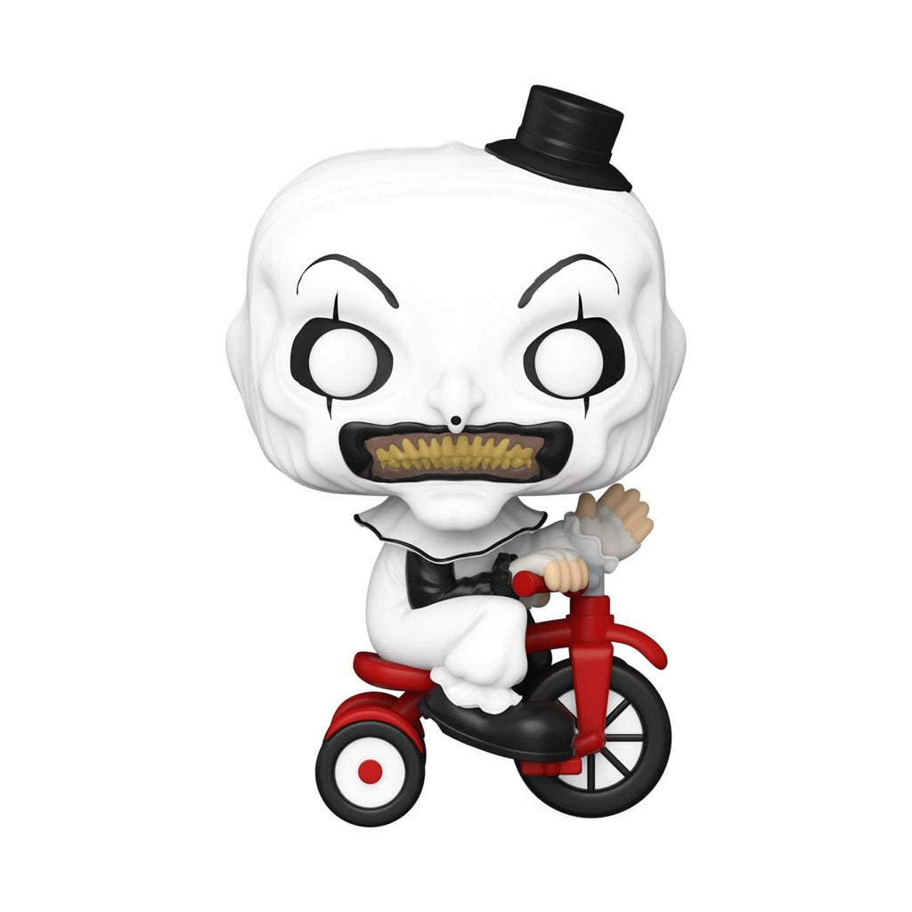 Discover the Funko POP! Movies Art the Clown figure. Available online—order now and add this unique collectible to your collection!